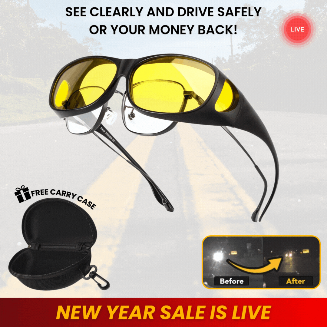HEADLIGHT GLASSES ™ WITH GLARECUT TECHNOLOGY